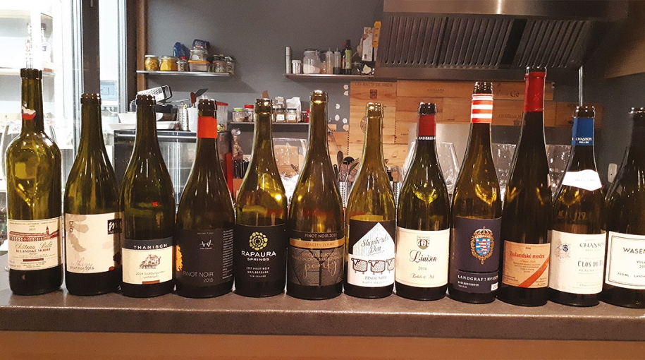 Degustácia Pinot Noir 