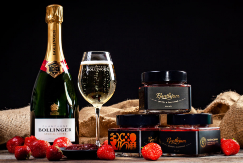 Exkluzívny džem so šampanským 